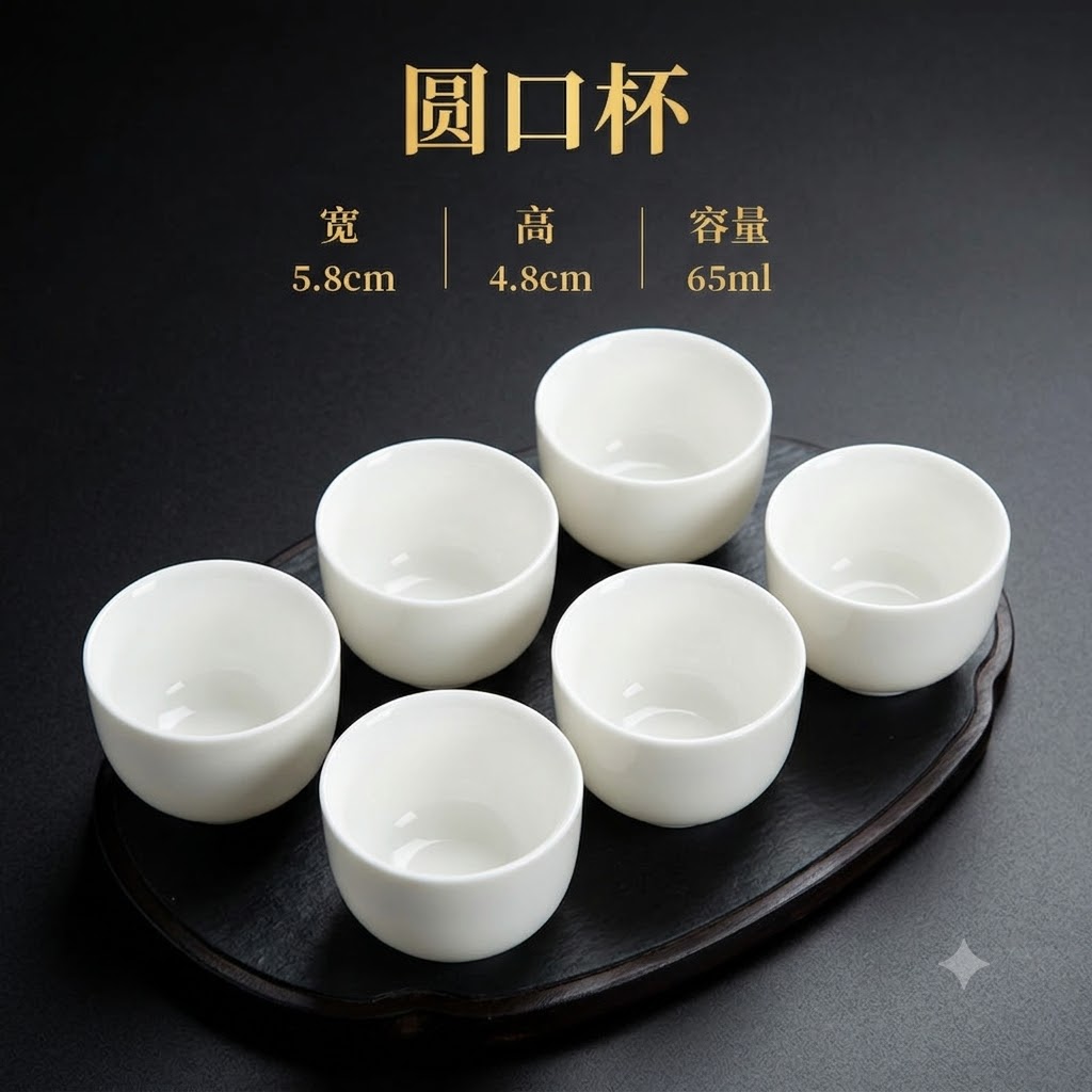 Combo 6 Chén Bạch Định CBD02-D
