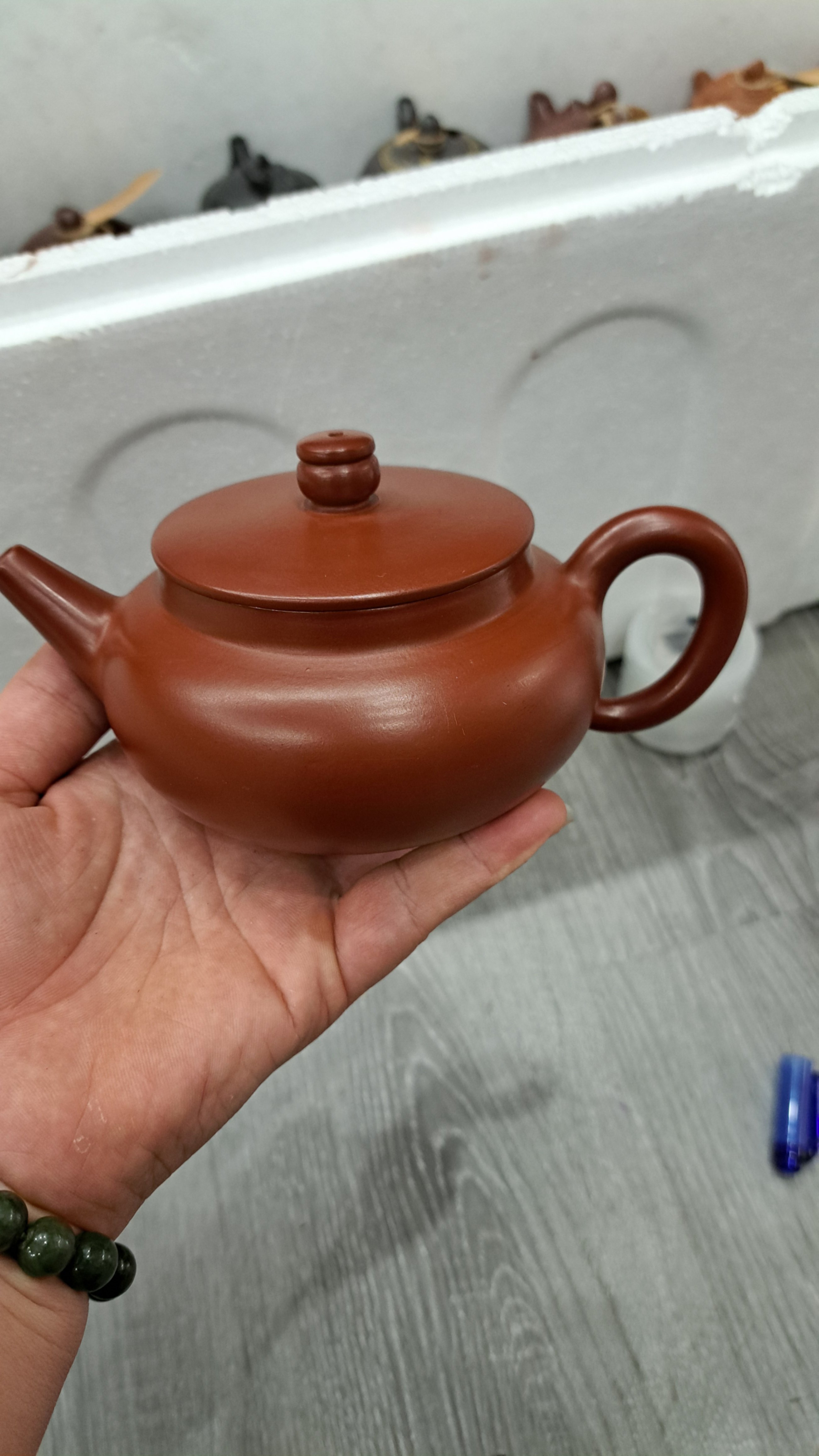 Ấm Tuyến Viên Phỏng Cổ - Đại Hồng Bào - Thiệu Mỹ Hoa - 350ml