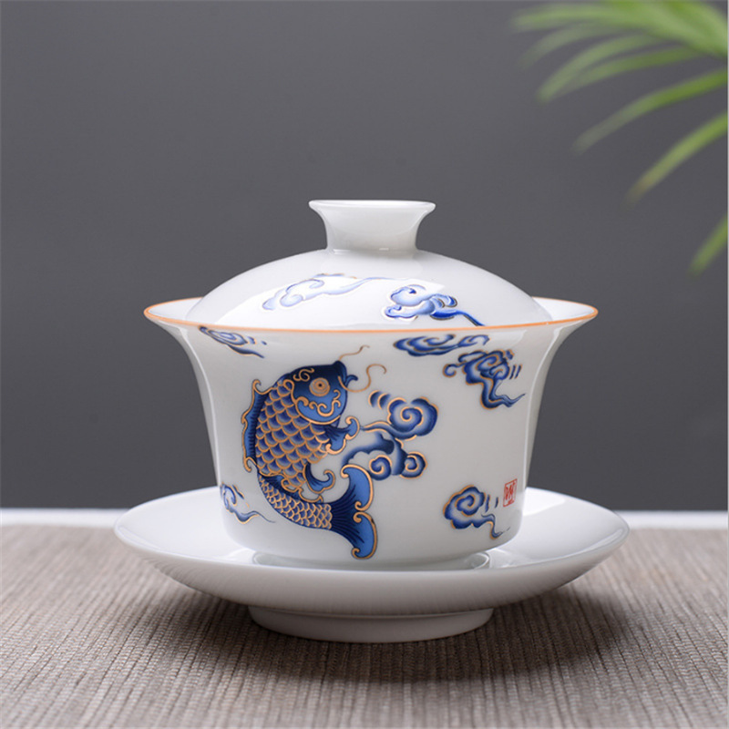 Chén khải cảnh đức trấn - 150ml - 10.6*8.4cm