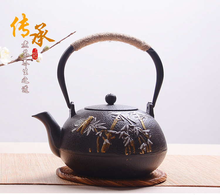 Ấm Tetsubin gang 1200ml