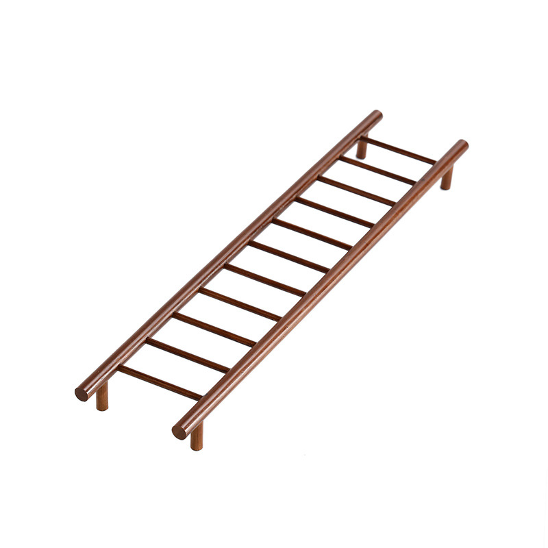Gác chén bậc thang tre - KT: 46*9.5*3.5cm