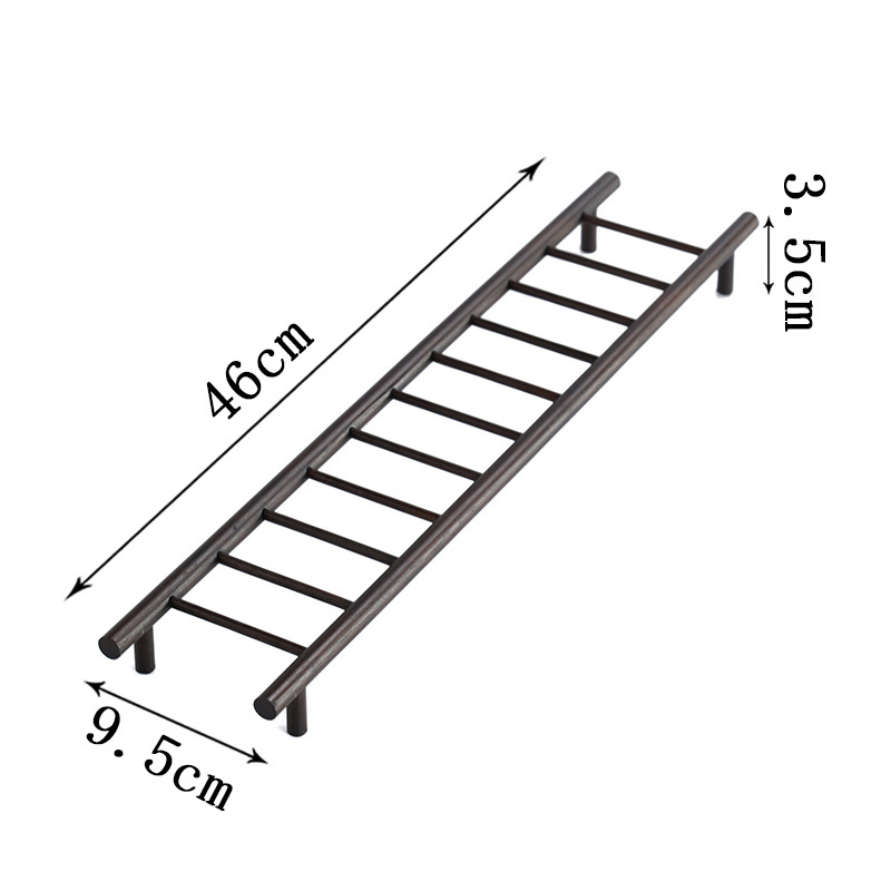 Gác chén bậc thang tre - KT: 46*9.5*3.5cm