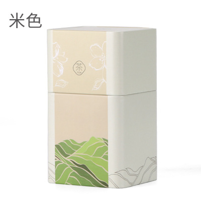 Hộp thiếc đựng trà  - KT 143*82*72mm - HT37