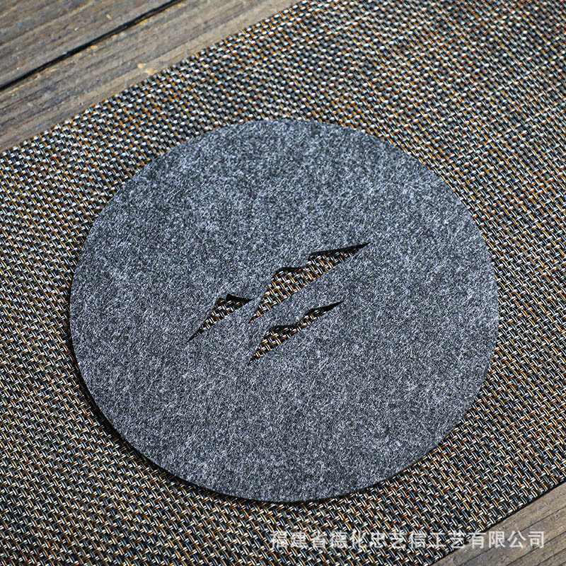 Đế chén nỉ cách nhiệt 8cm