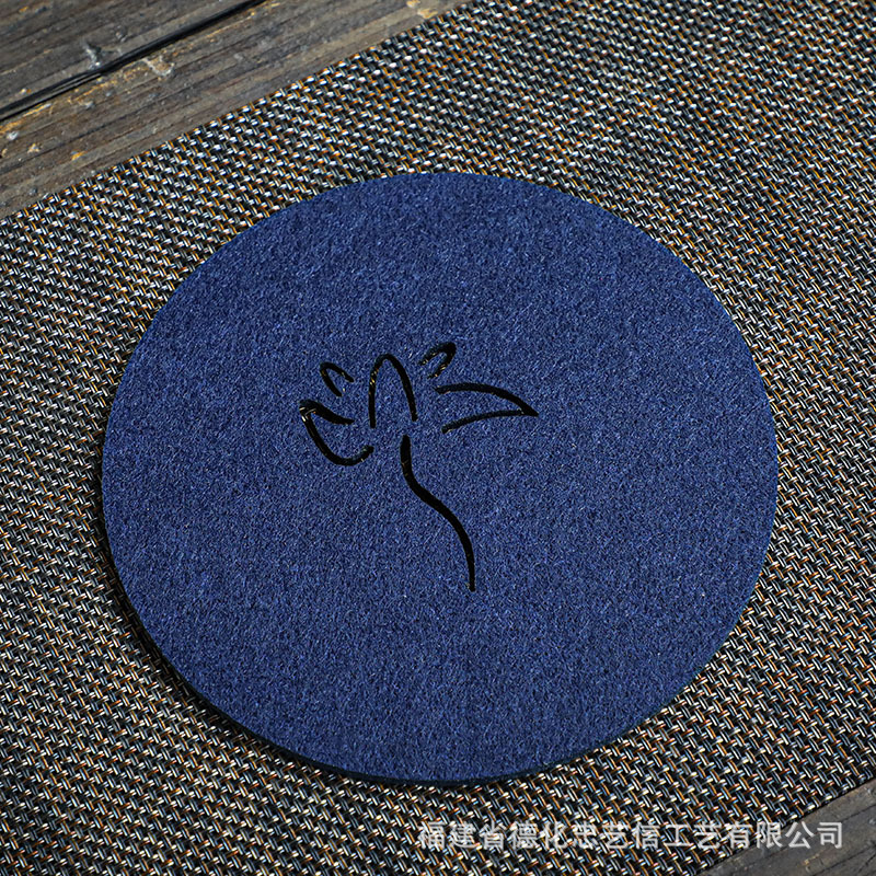 Đế chén nỉ cách nhiệt 8cm