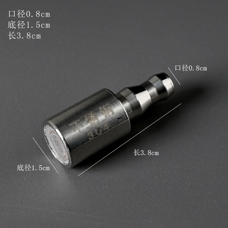 Đầu lọc inox làm chìm ống nước