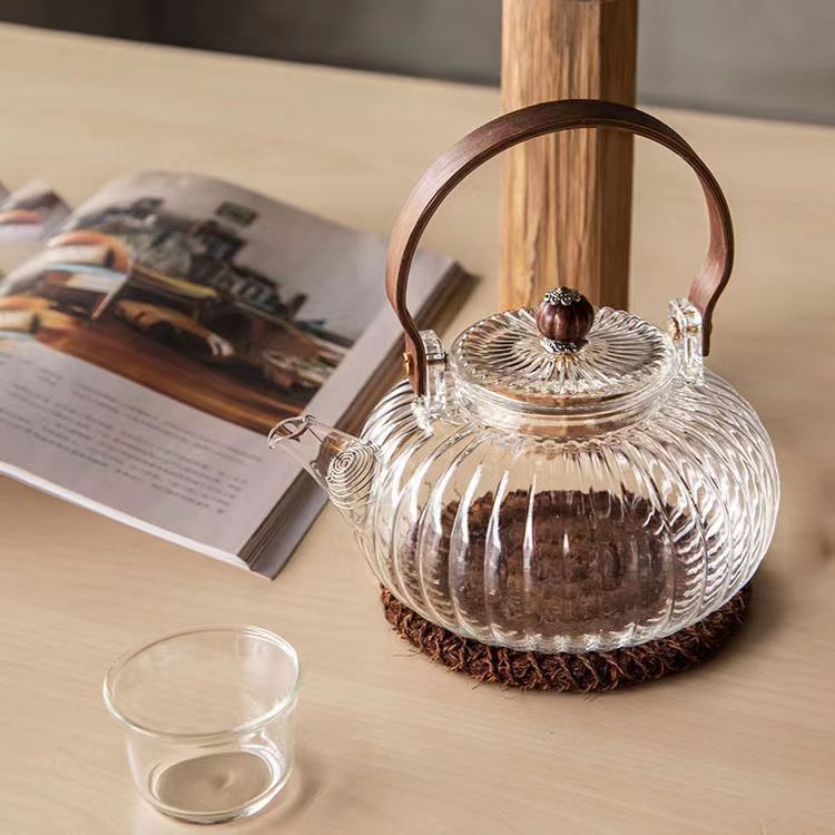 Ấm thuỷ tinh đun nước - kt: 175*170cm - 800ml