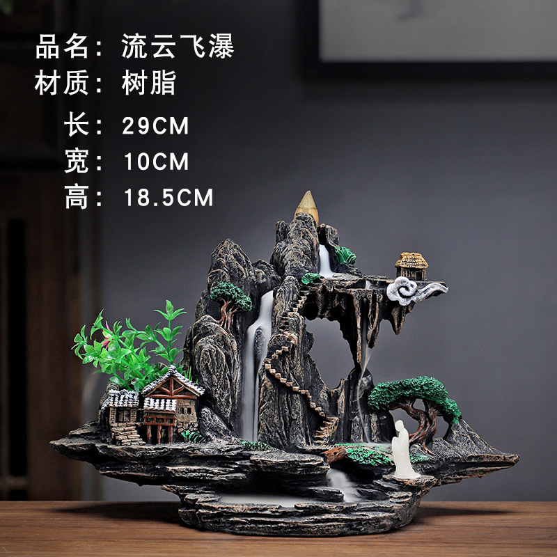 Tháp xông trầm tiểu cảnh