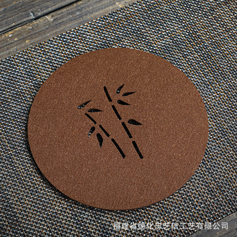 Đế chén nỉ cách nhiệt 8cm