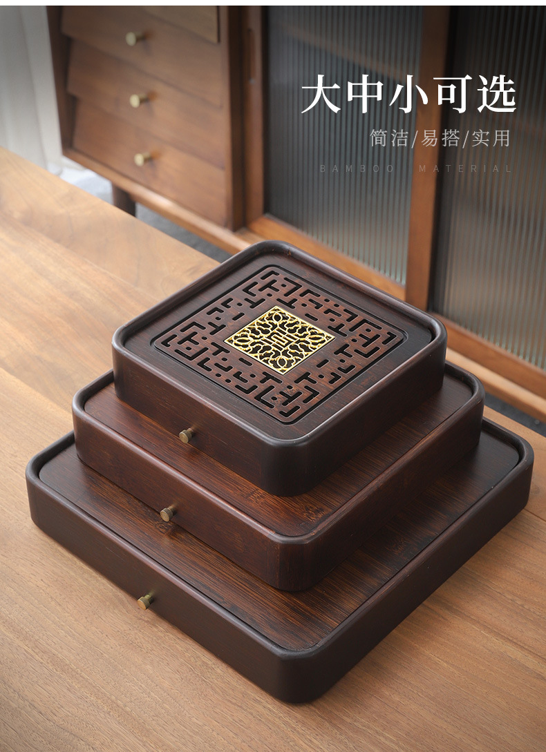 Khay Tre Vuông -