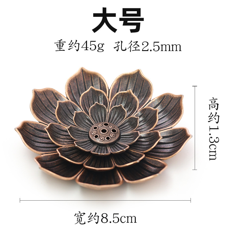 Đĩa đốt trầm que liên hoa hợp kim