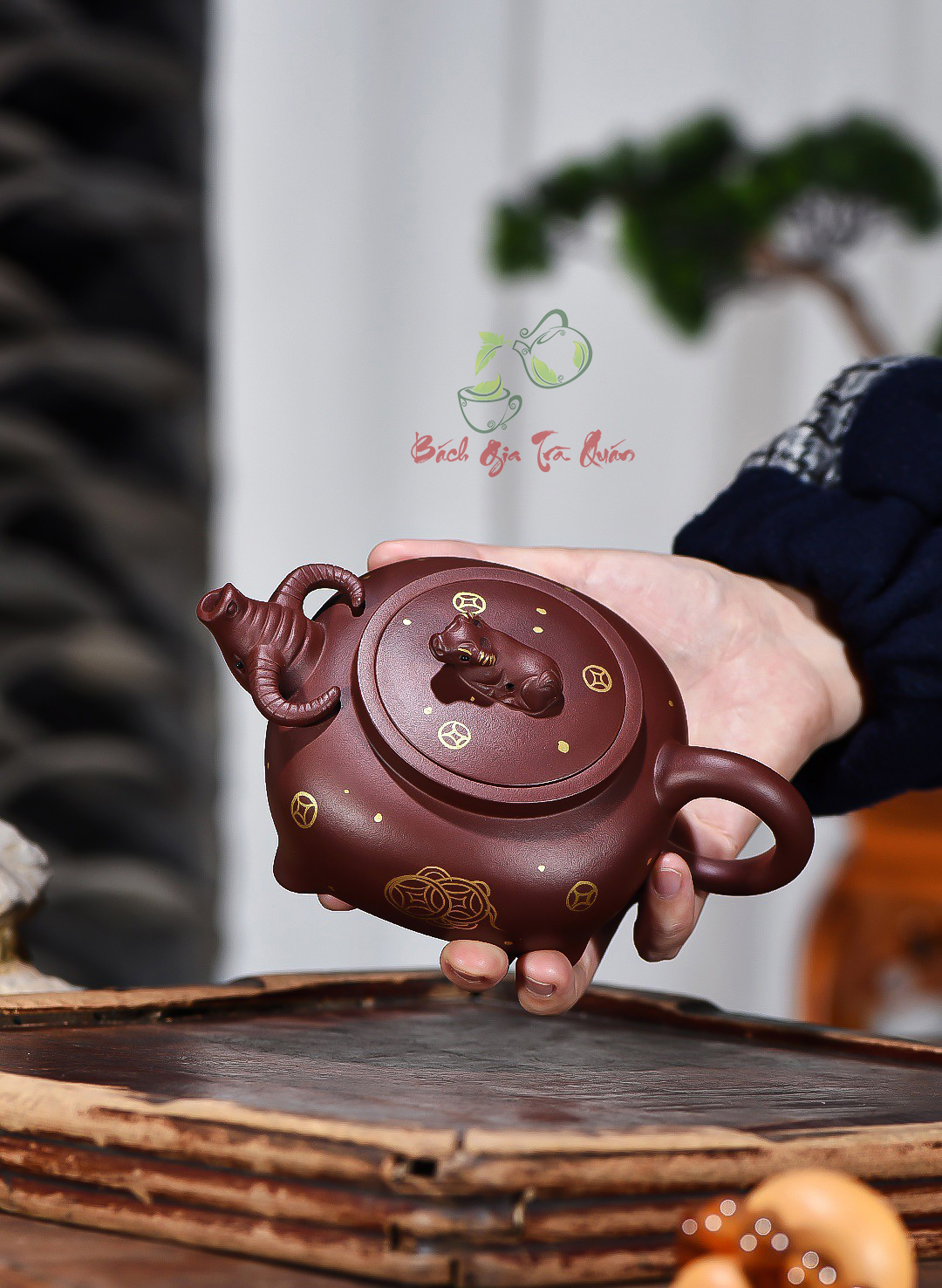 Ấm Ngưu Khí Xung thiên - Đáy tào thanh - NN Lưu Phụng Anh - 340ml