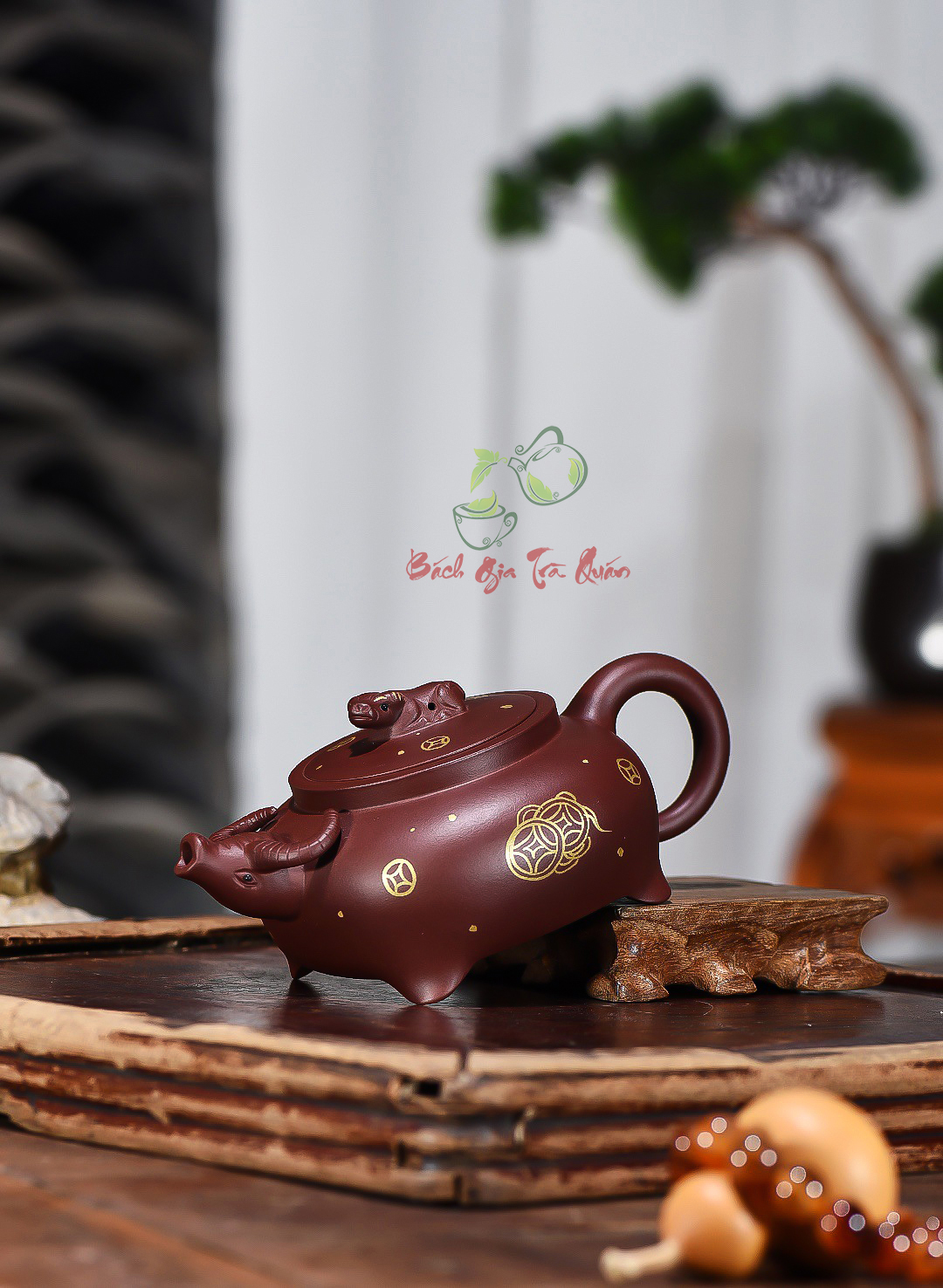 Ấm Ngưu Khí Xung thiên - Đáy tào thanh - NN Lưu Phụng Anh - 340ml
