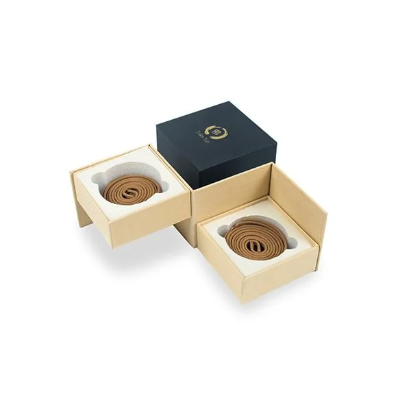 Trầm thư gian cao cấp luxury -  24 khoanh/1 hộp - cháy 2h - 56g