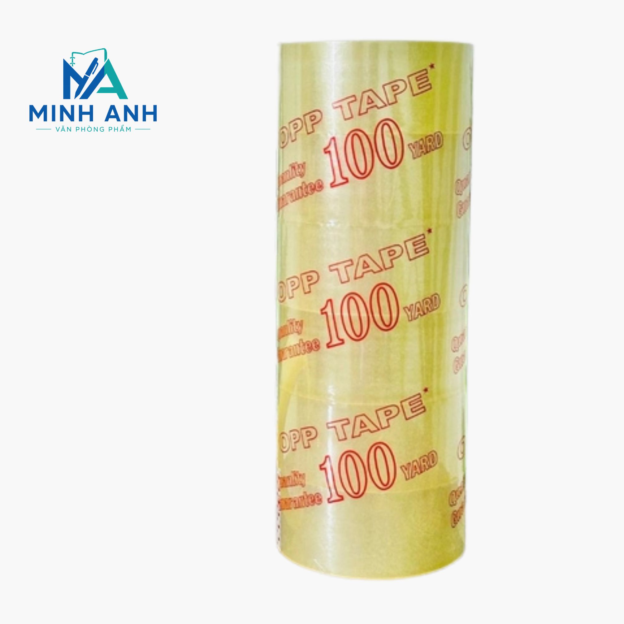 Băng keo Trong 5cm 100yds - Lốc 6 cuộn