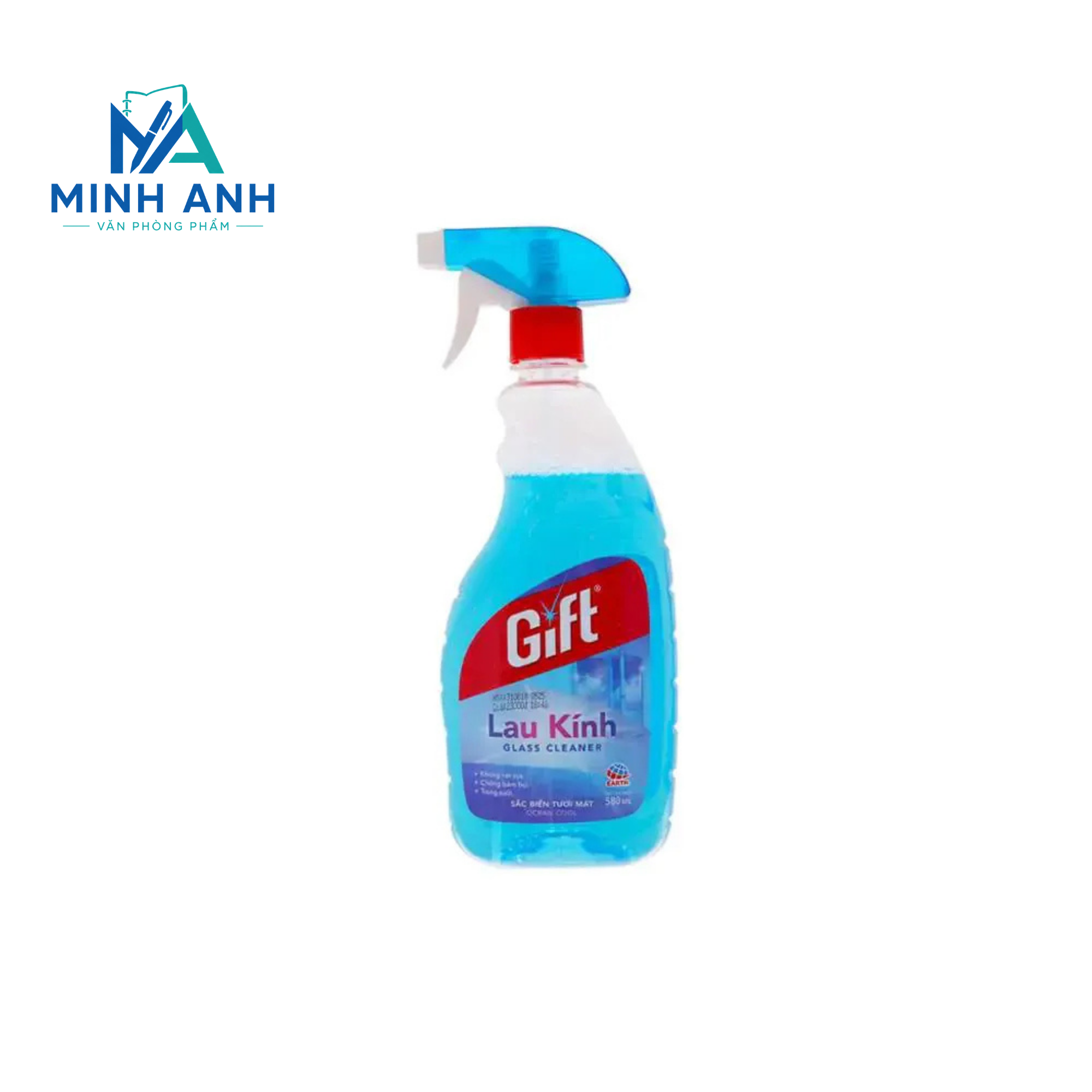 Nước lau kiếng Gift 540ml