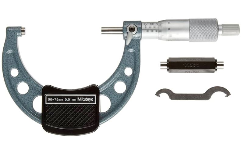 Thước micrometer cơ khí 50-75mm/0.01 Mitutoyo 103-139-10