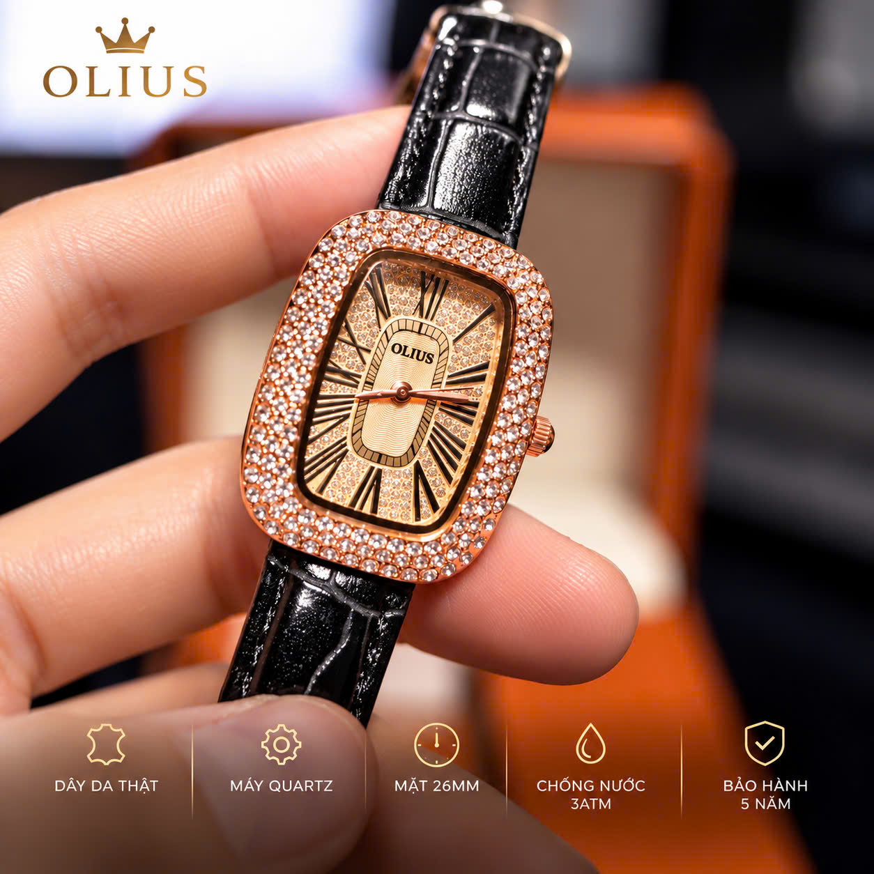 ĐỒNG HỒ NỮ OLIUS CAO CẤP