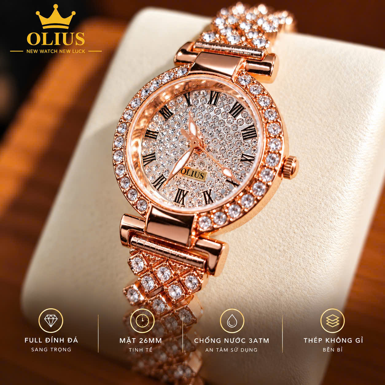 ĐỒNG HỒ NỮ OLIUS CAO CẤP