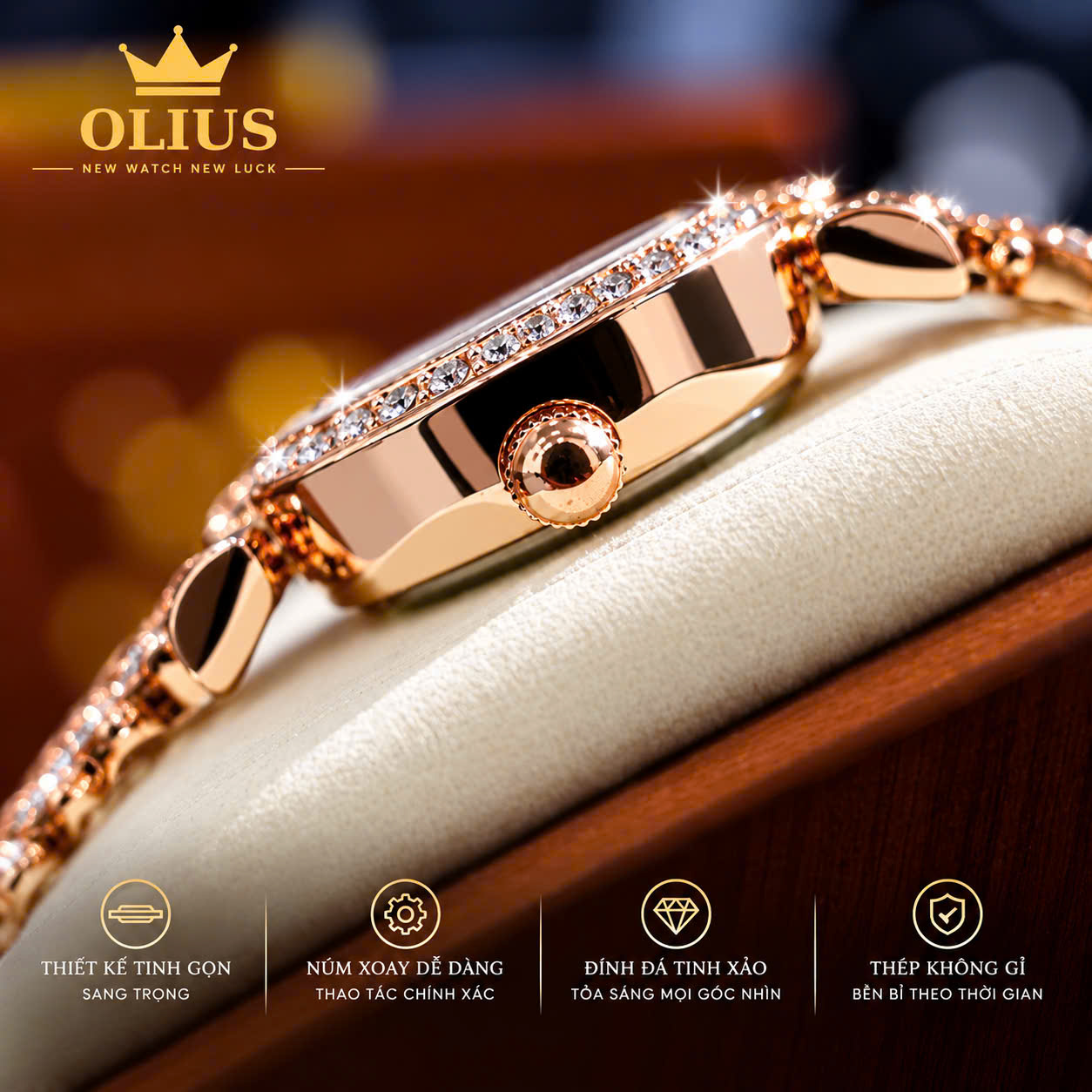 ĐỒNG HỒ NỮ OLIUS CAO CẤP