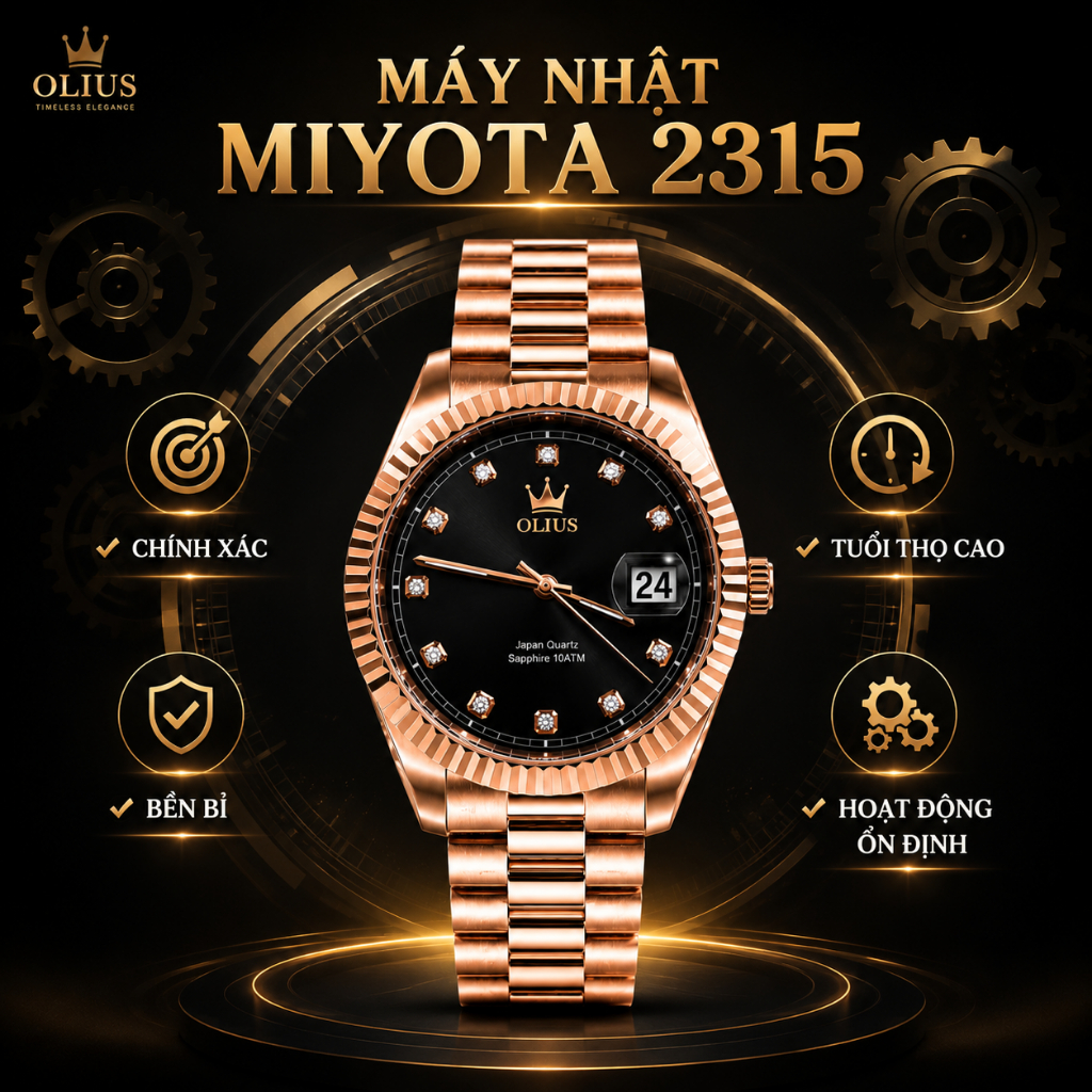 ĐỒNG HỒ NAM OLIUS – AUTOMATIC | QUARTZ | SMART WATCH