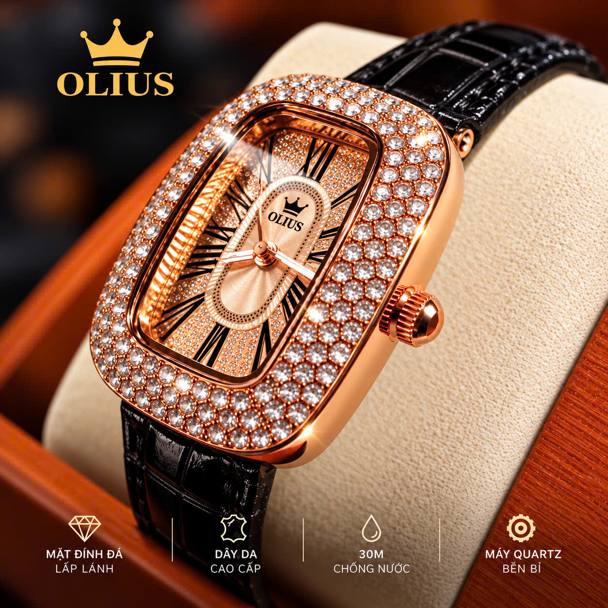 ĐỒNG HỒ NỮ OLIUS CAO CẤP