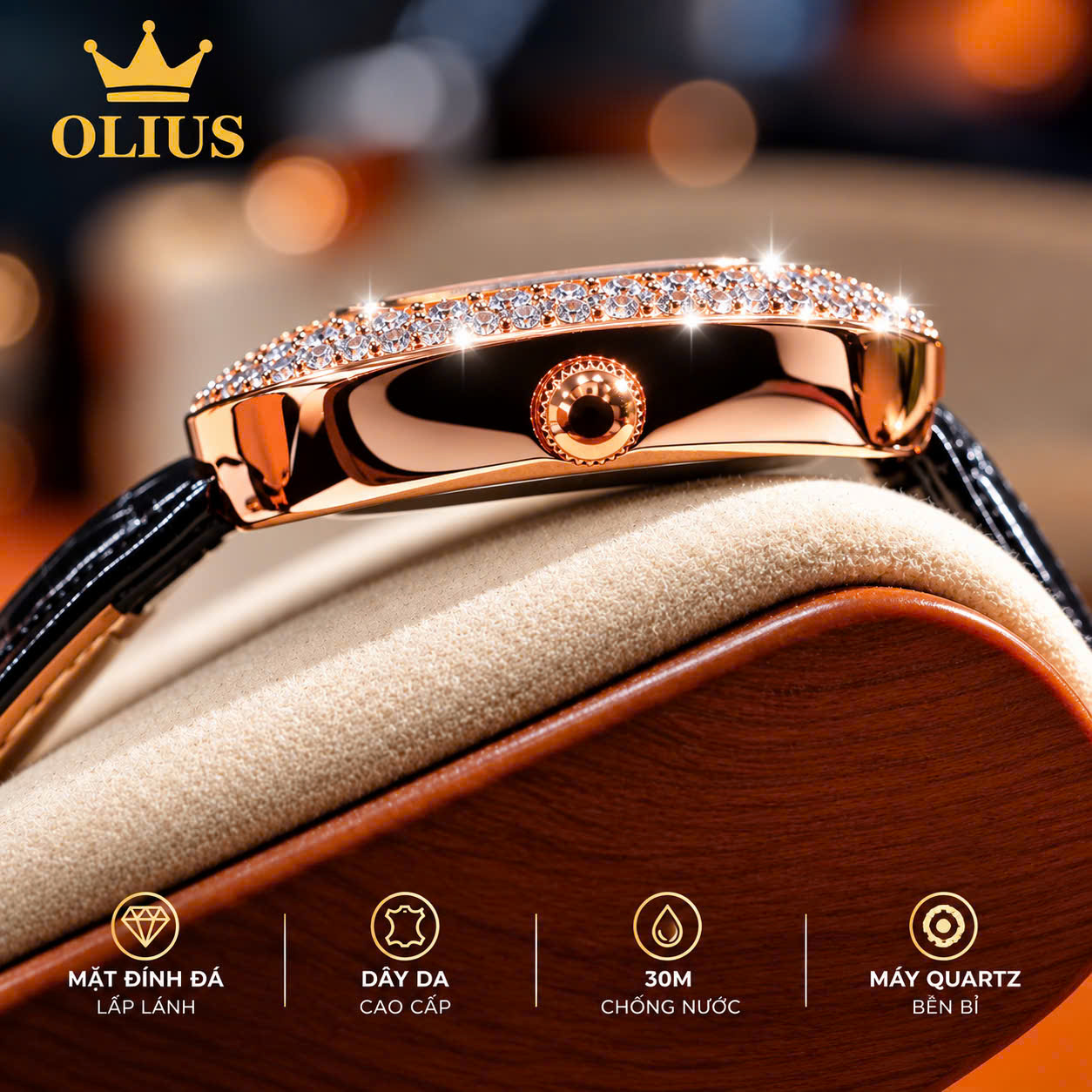 ĐỒNG HỒ NỮ OLIUS CAO CẤP