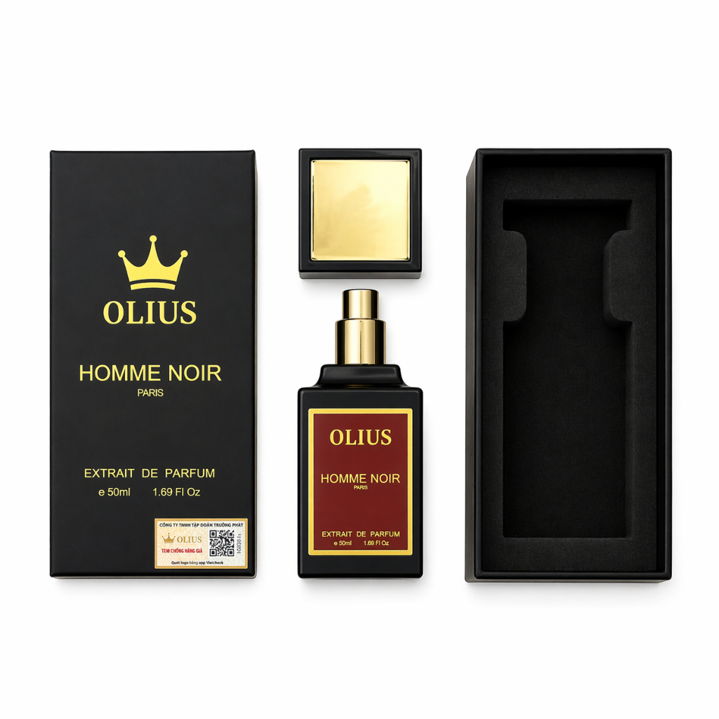 NƯỚC HOA OLIUS EXtrait de Parfum 50ml – HƯƠNG THƠM CỦA SỰ TỰ TIN VÀ PHONG CÁCH