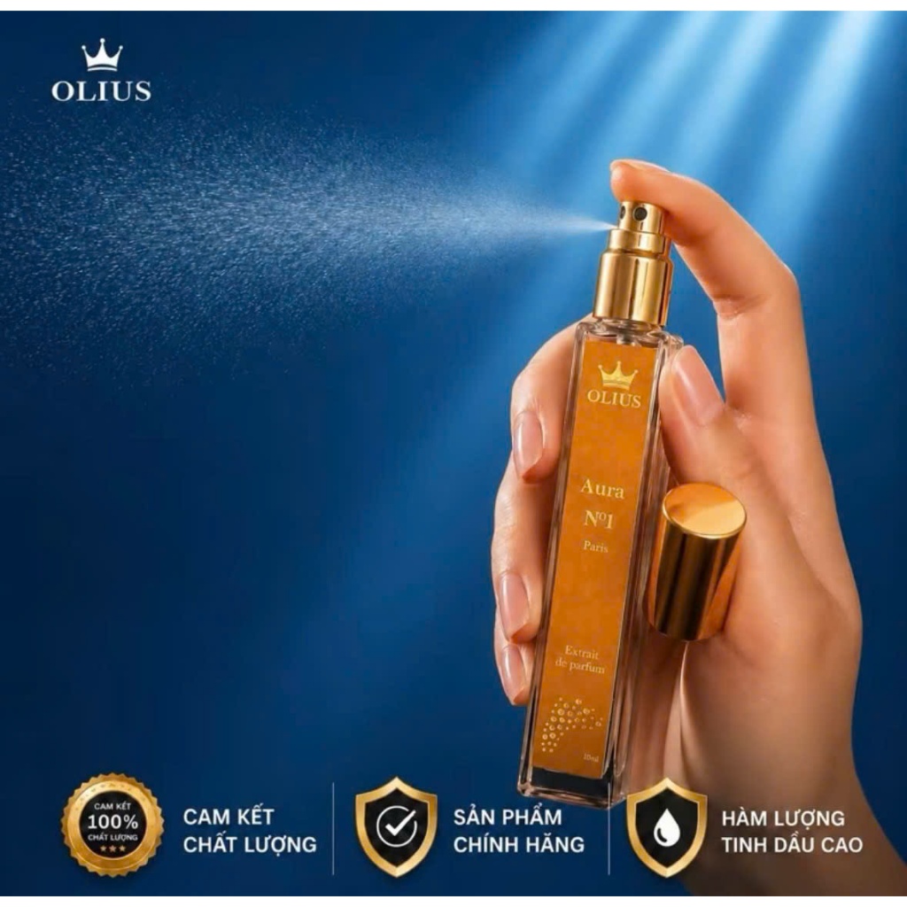 NƯỚC HOA OLIUS EXtrait de Parfum 50ml – HƯƠNG THƠM CỦA SỰ TỰ TIN VÀ PHONG CÁCH