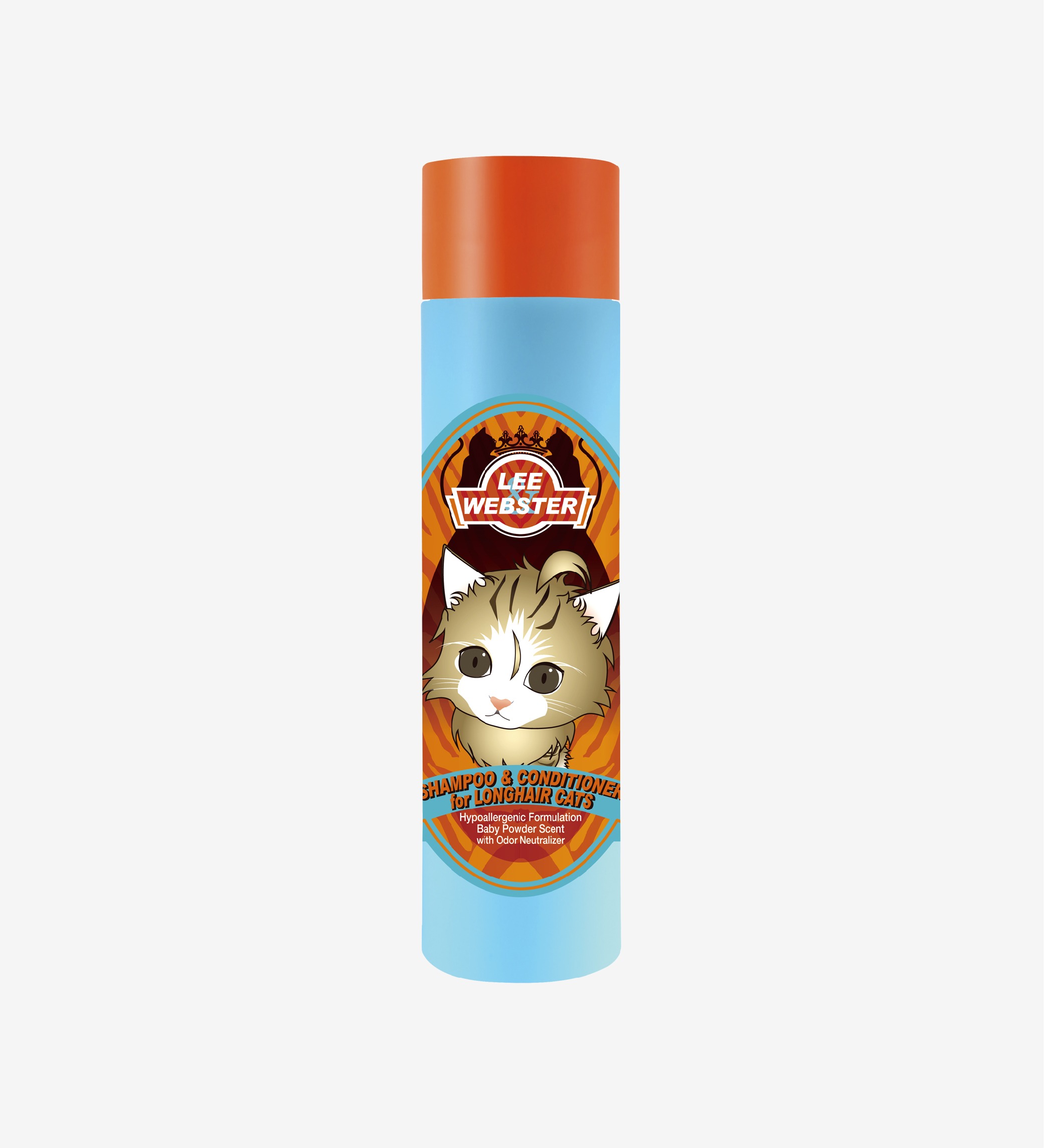 Dầu gội và xả mèo lông dài Lee&Webster