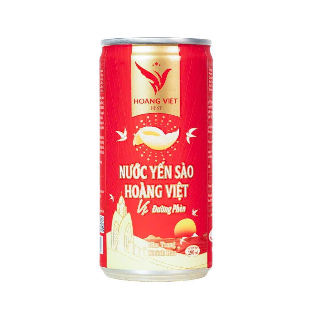 Nước yến sào Hoàng Việt lon 190ml