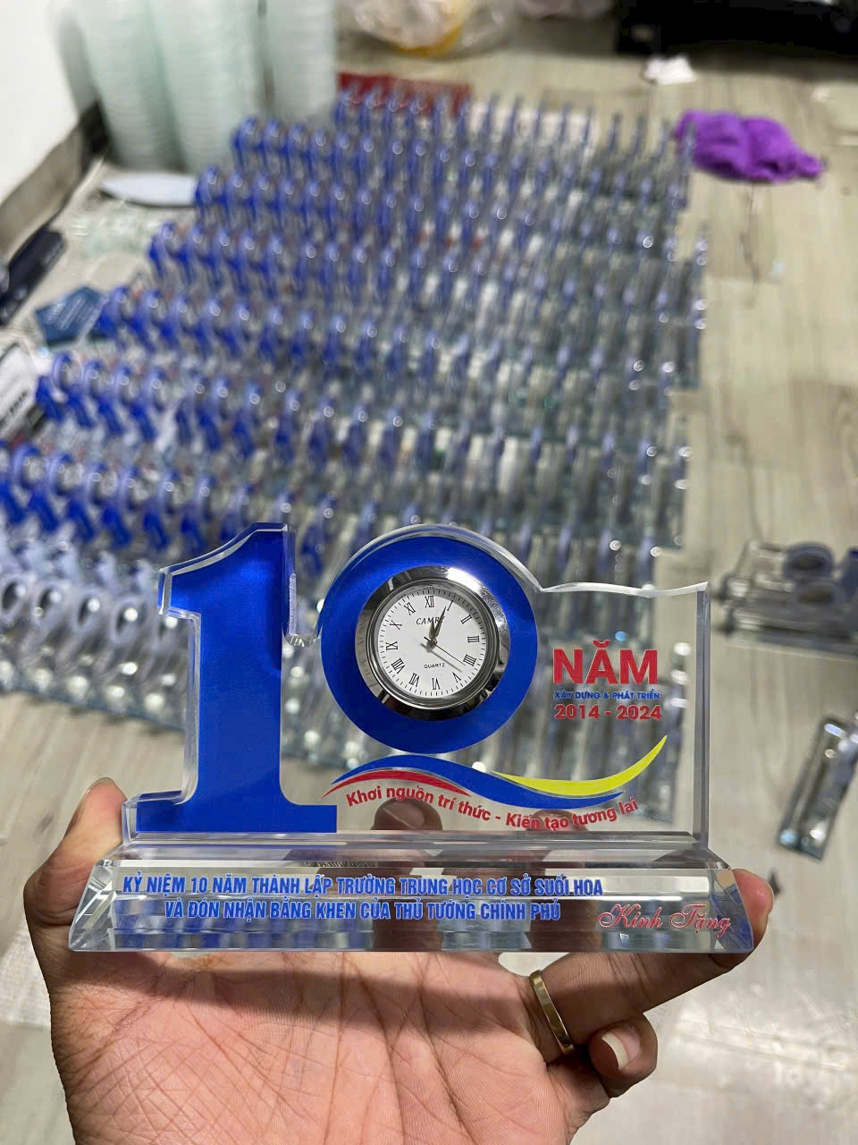 Bộ số pha lê 10 năm