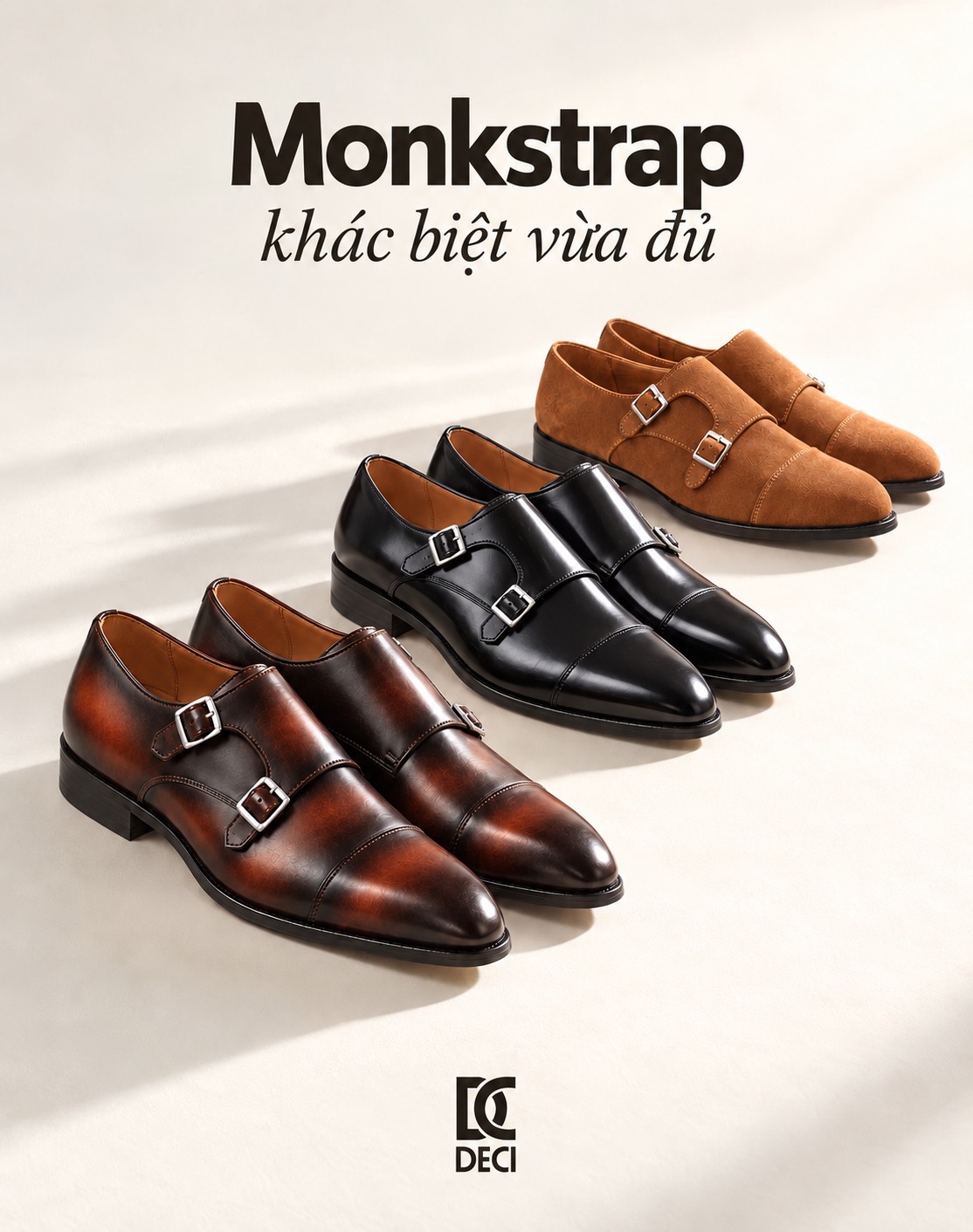 Giày Monk Strap DECI