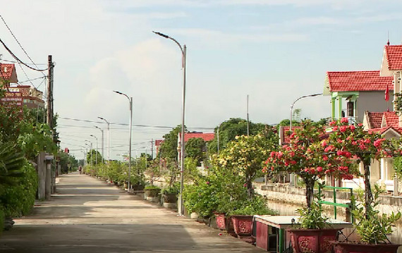 Dự án chiếu sáng nông thôn mới xã Hải Hậu - Nam Định 2023
