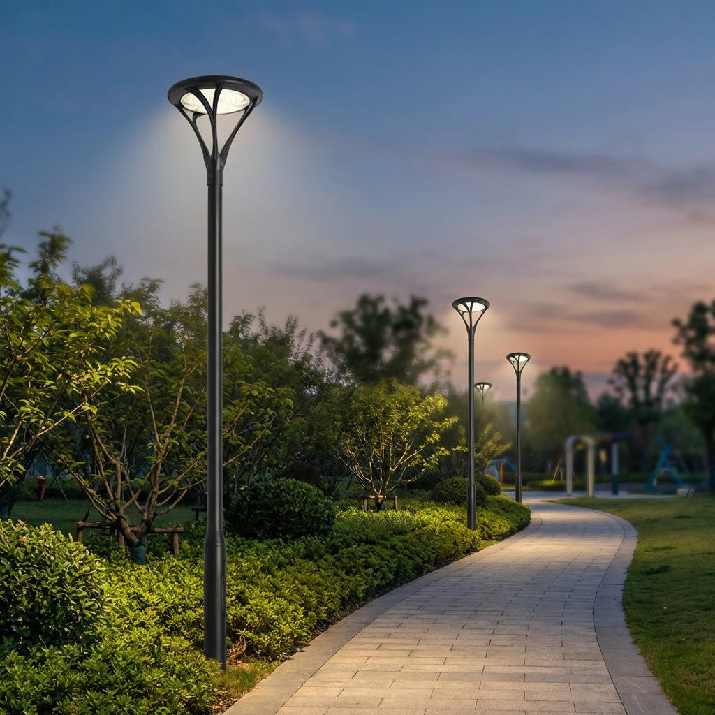 CỘT ĐÈN TRANG TRÍ THÂN THÉP BMC-DC01