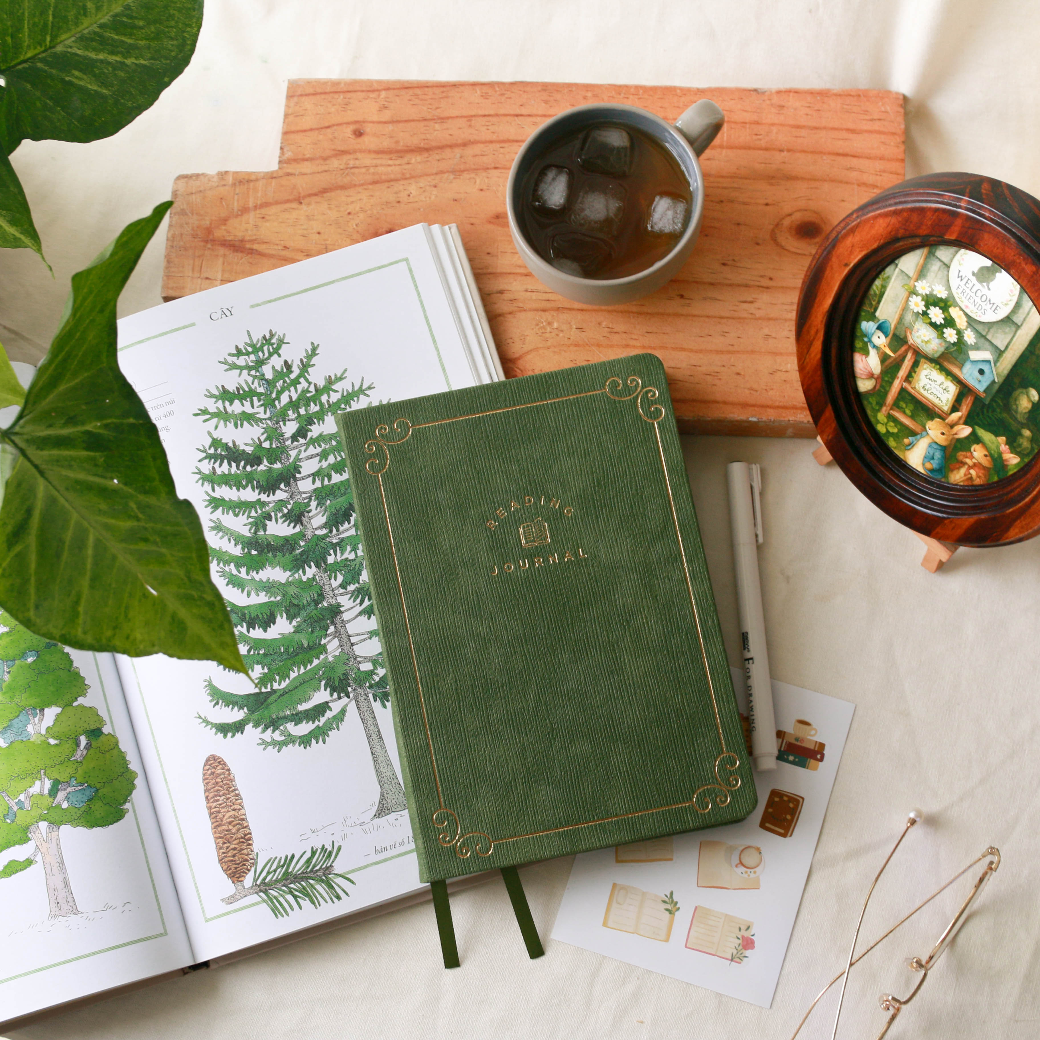 Reading Journal - Sổ tay ghi lại nhật ký đọc sách