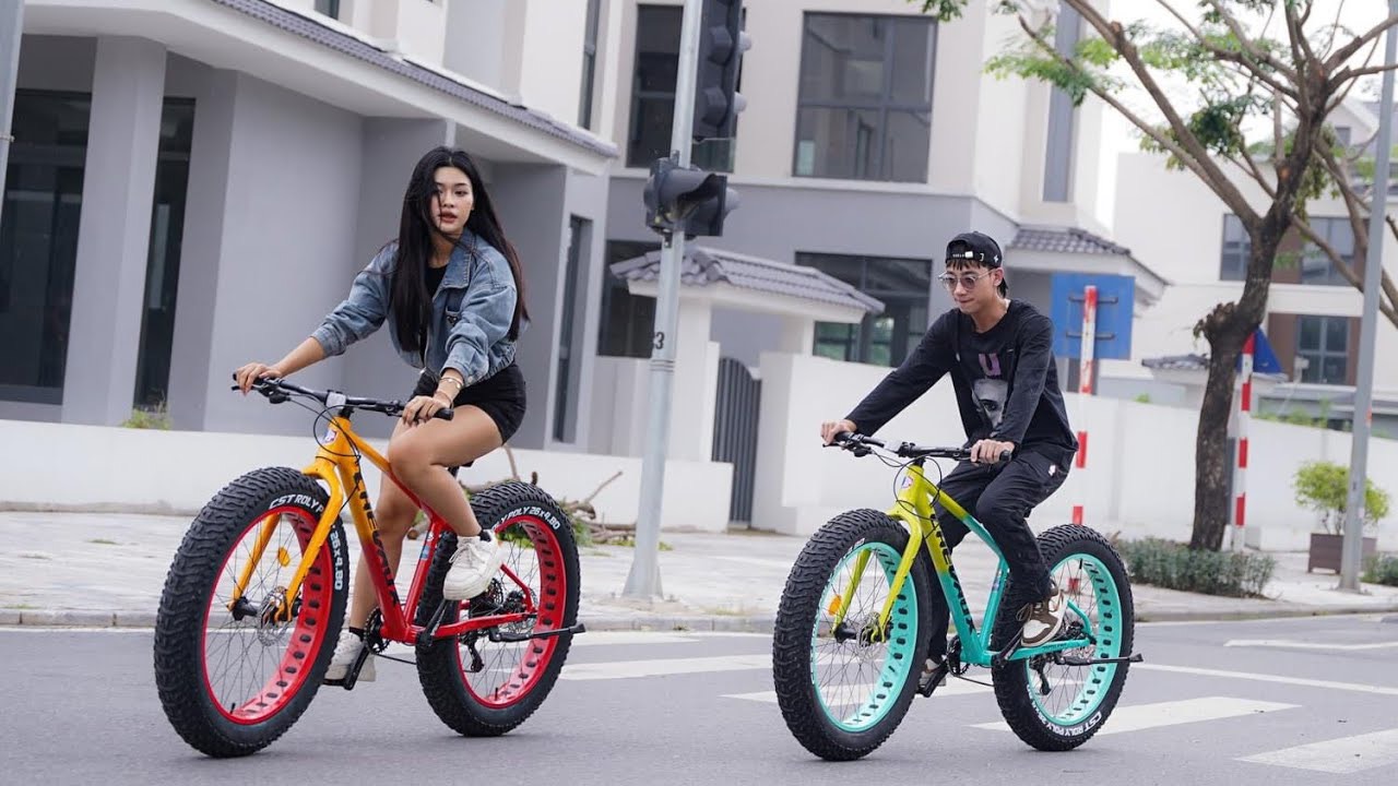 Xe đạp bánh béo CHEVAUX TOTO FAT sườn nhôm