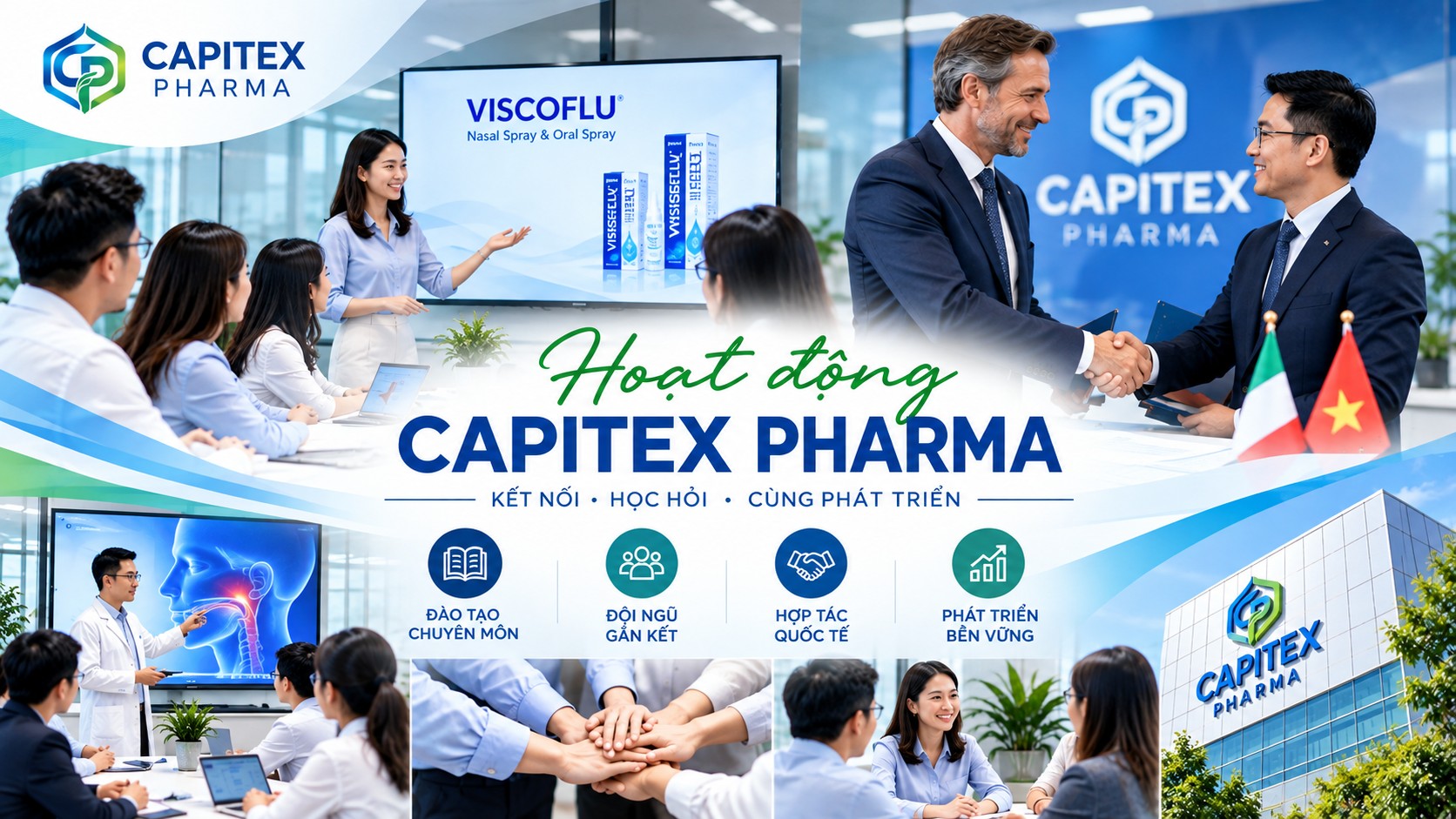 Hoạt động CAPITEX PHARMA – Kết nối, học hỏi và cùng phát triển