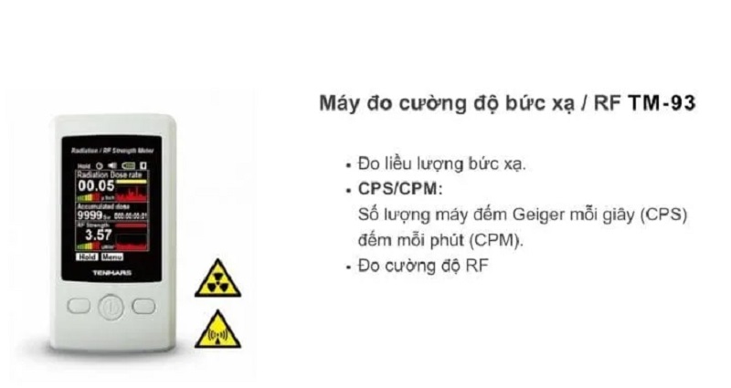 Máy đo phóng xạ Model: TM-93 Hãng SX: Tenmars