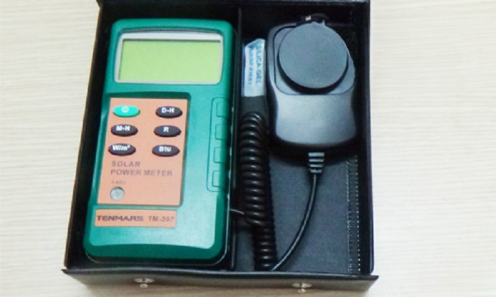 Máy đo bức xạ mặt trời Model: TM-207 Hãng SX: Tenmars – Đài loan