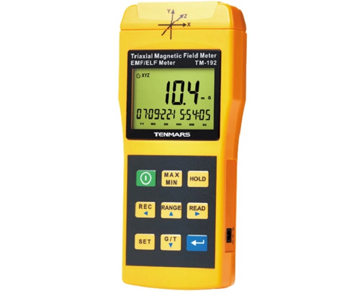 Máy đo điện từ trường Model: TM-192 Hãng SX: Tenmars - Đài Loan Sản xuất tại Đài Loan