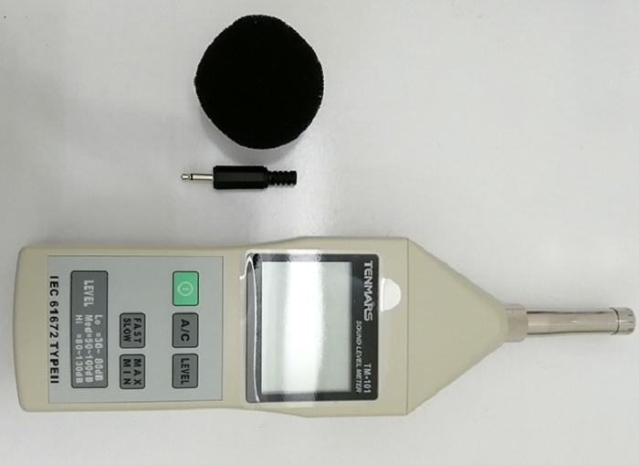 Máy đo ồn Sound level meter Model: TM-101 Hãng SX: Tenmars – Đài Loan
