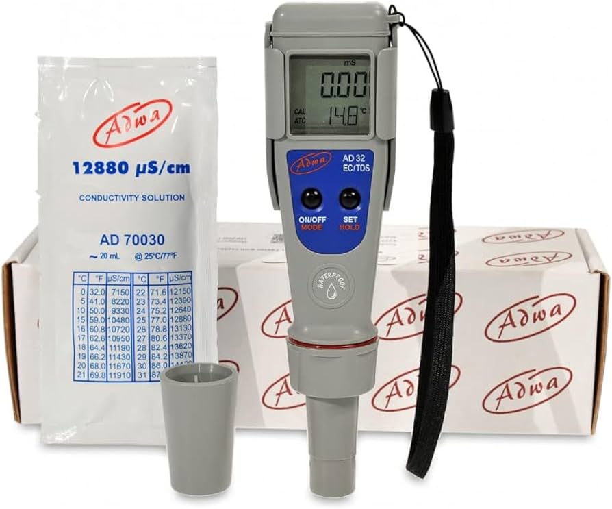 Bút đo độ dẫn, TDS, nhiệt độ cầm tay Model: AD32 Hãng SX: Adwa – Hungary