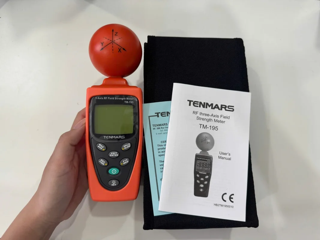 Máy đo cường độ điện trường Model: TM-195 Hãng SX: Tenmars 