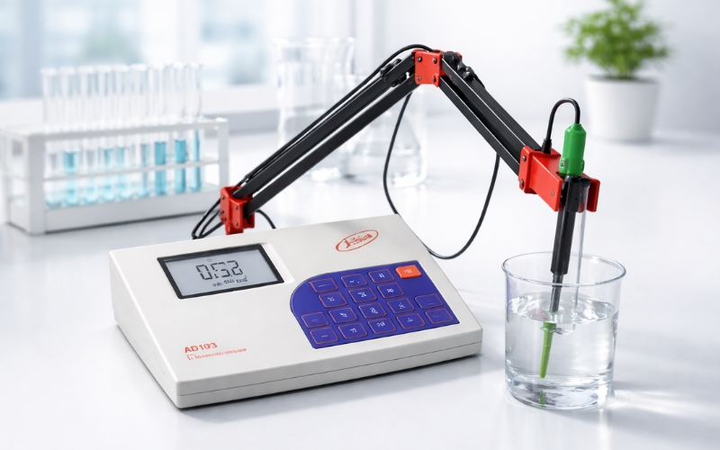 Máy đo pH, mV và nhiệt độ để bàn Adwa Instruments AD1030