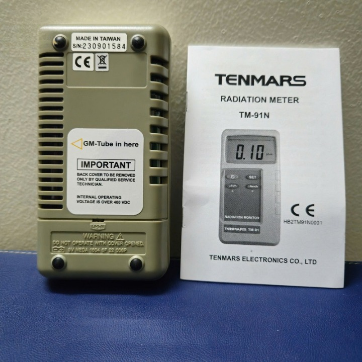 Máy đo phóng xạ Model: TM-91N Hãng SX: Tenmars – Đài Loan