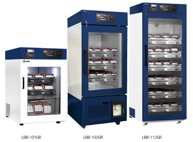 Tủ trữ máu dung tích 295 lít Labtech LBB-102GR