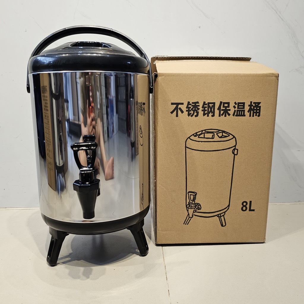 bình trà đựng nước inox dày 8L