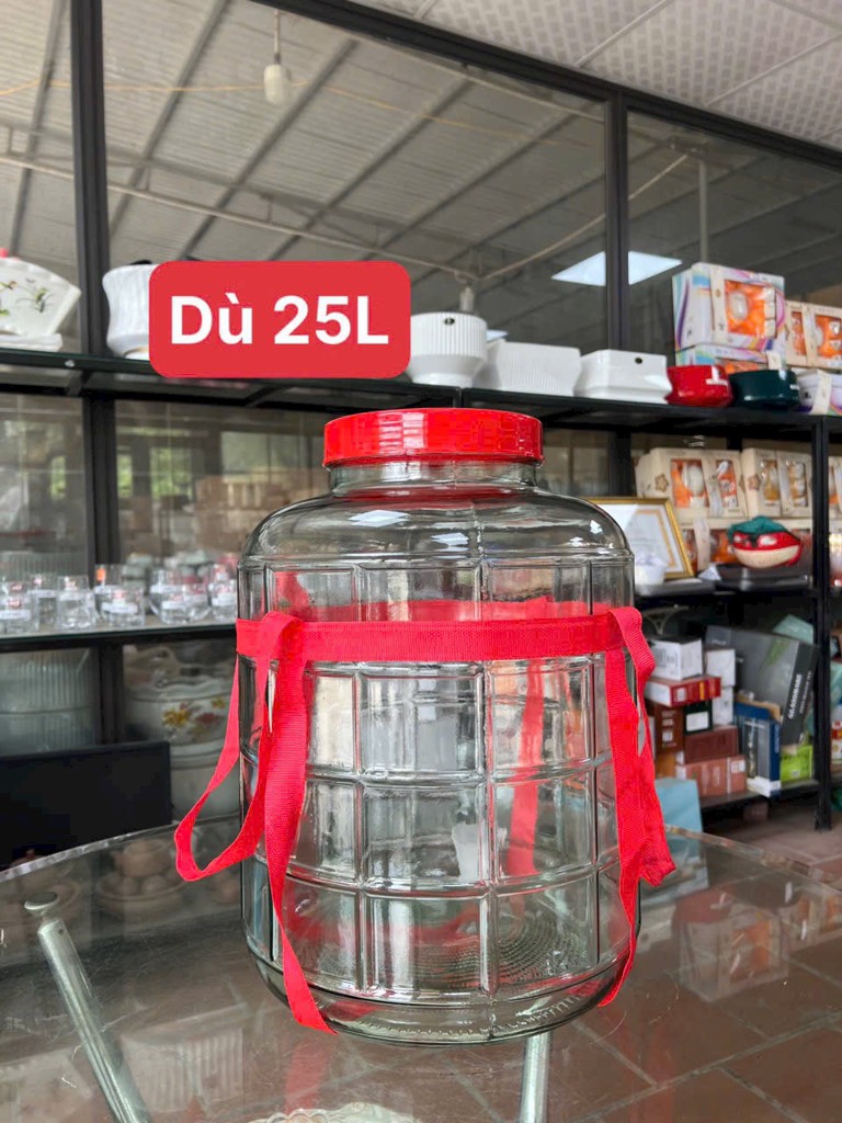 lọ quai tím 25L/28L không nhận hàng trả lại