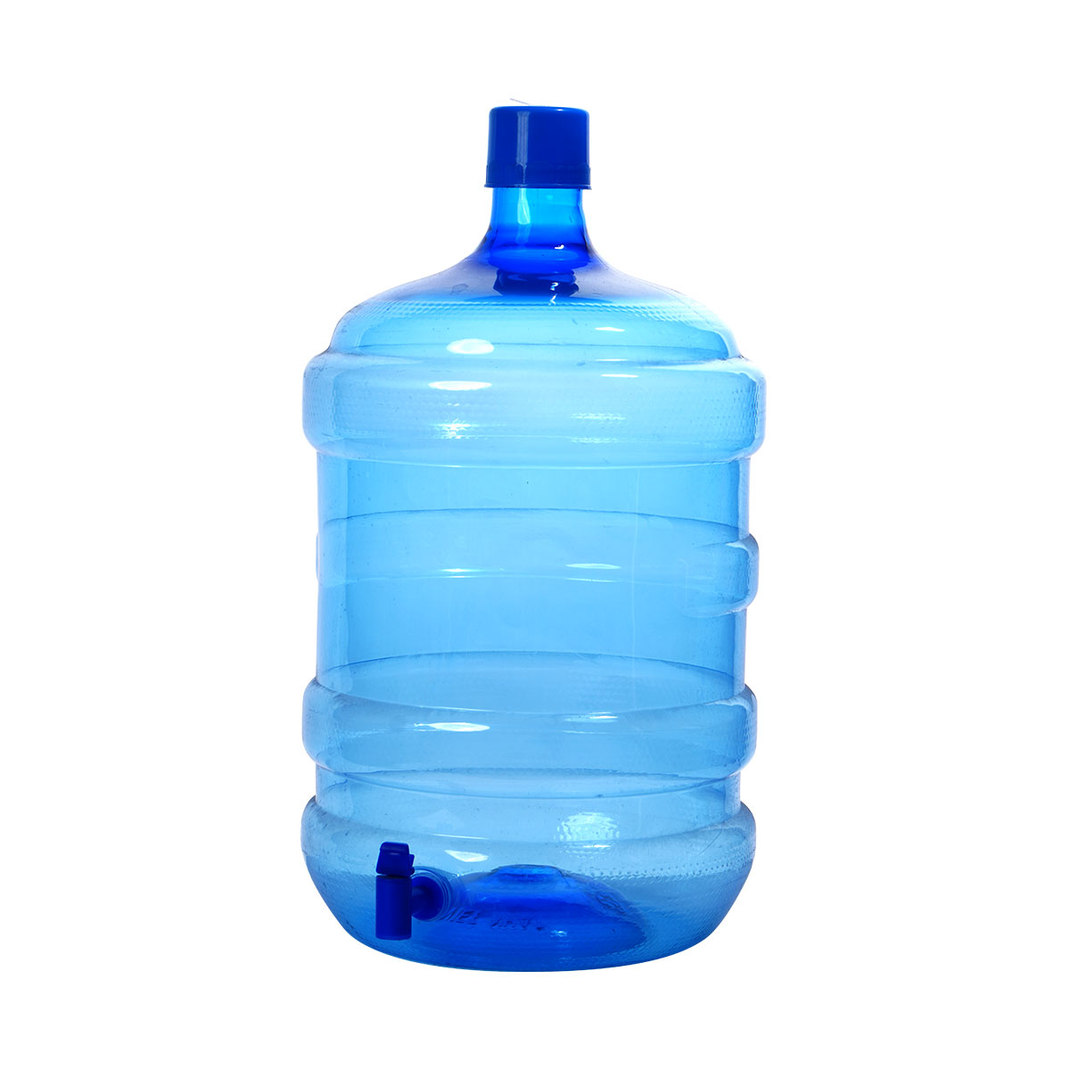 BÌNH 5 GALLON CỔ TRƠN NHỎ TRẮNG XANH ĐỦ BỘ -P630-0050-4